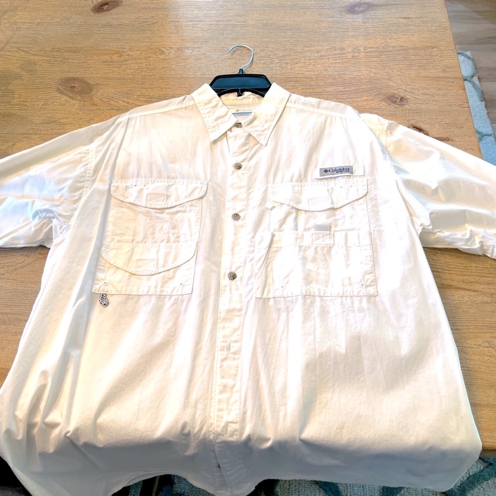 MENS COLUMBIA SHORT SLEEVE SHIRT